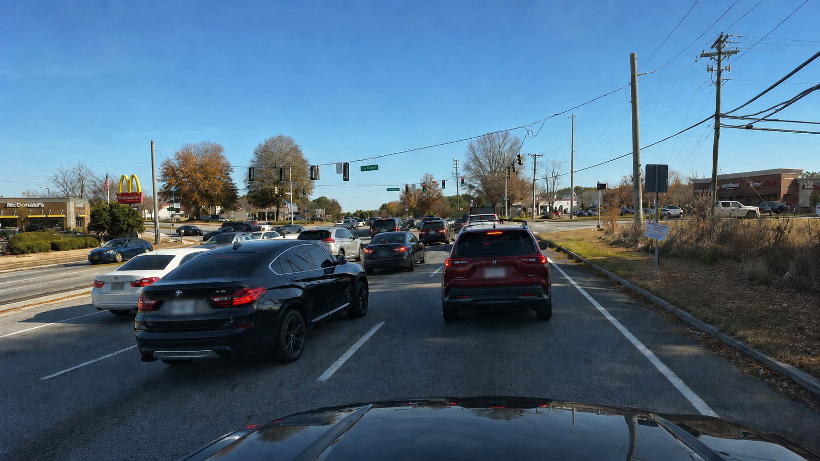 Cruise road and sugarloaf parkway intersection