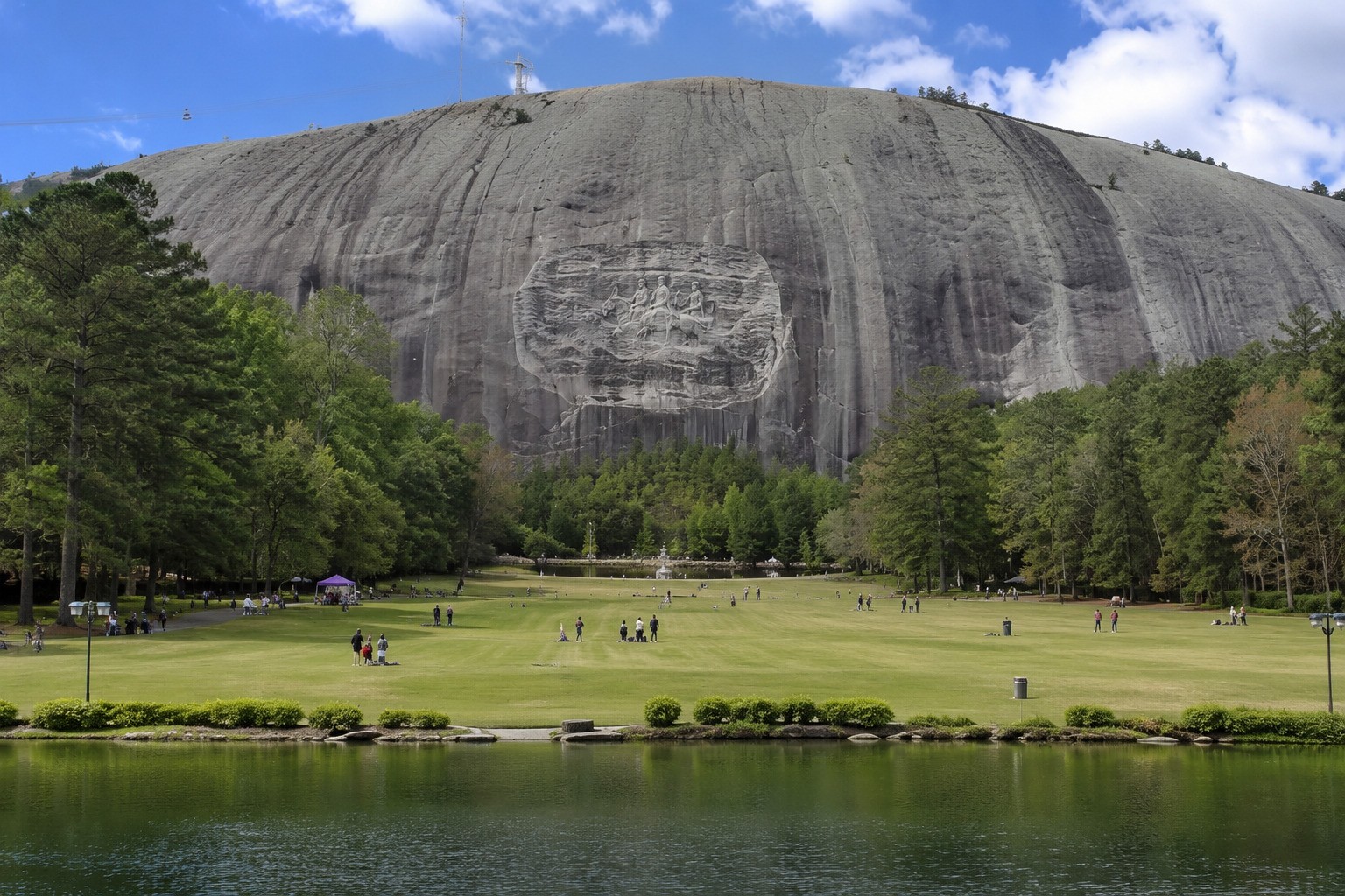 Stone Mountain in Georgia